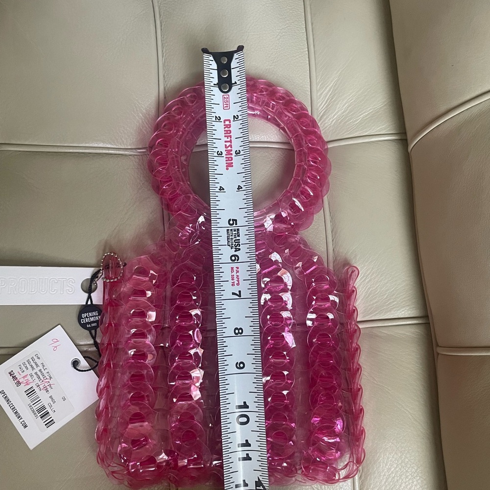 Opening Ceremony Pink Acrylic Bag - Picture 5 of 6